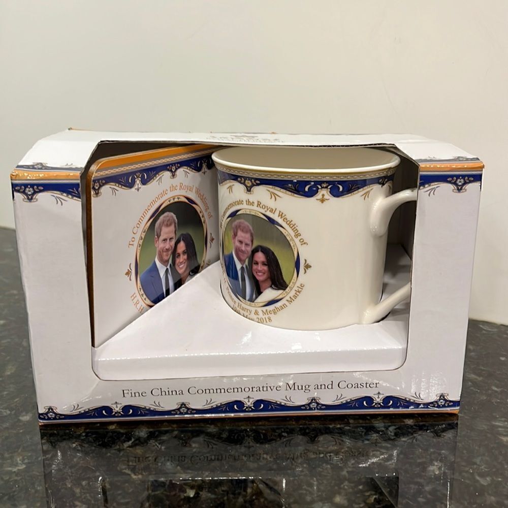 Prince Harry & Meghan Markle Royal Wedding 19th May 2018 - Mug/Coaster